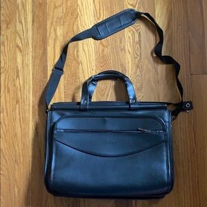 Leather Solo Briefcase